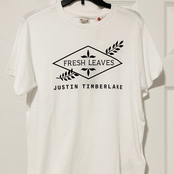 New Levis Fresh Leaves t-shirt Justin Timberlake - Picture 1 of 6